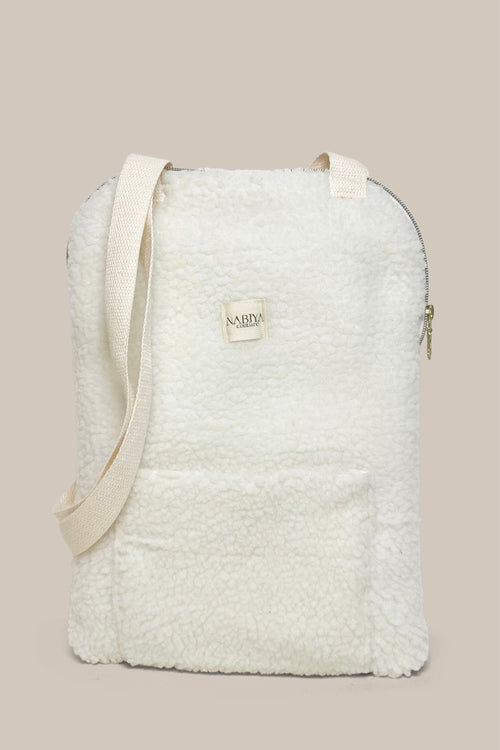 HORIZON · Écru | Housse ordinateur et tablette élégante