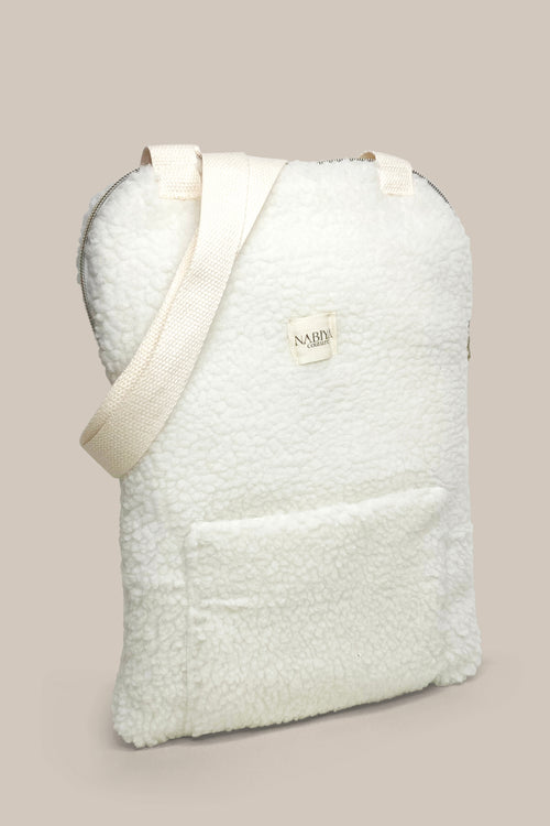 HORIZON · Écru | Housse ordinateur et tablette élégante